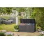Keter Baule Comfy in Resina da 270 L, Colore Grafite, 116.7 x 54.6 x 8.6 cm