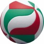 Molten - V5M5000, Pallone da pallavolo, colore: Bianco/Verde/Rosso