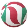 Molten - V5M5000, Pallone da pallavolo, colore: Bianco/Verde/Rosso