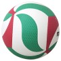 Molten - V5M5000, Pallone da pallavolo, colore: Bianco/Verde/Rosso