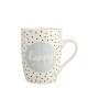 H&H Enjoy Set 6 Tazze Mug, Porcellana, Multicolore, 350 ml
