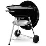 Weber 1321004 - Barbecue compatto a carbone, 57 cm, Nero