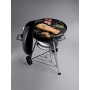 Weber 1321004 - Barbecue compatto a carbone, 57 cm, Nero