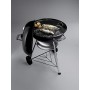 Weber 1321004 - Barbecue compatto a carbone, 57 cm, Nero