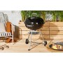 Weber 1321004 - Barbecue compatto a carbone, 57 cm, Nero