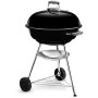 Weber 1321004 - Barbecue compatto a carbone, 57 cm, Nero