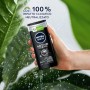 NIVEA MEN Active Clean Doccia Shampoo in confezione da 6 x 250 ml, Bagnoschiuma uomo per corpo, viso e capelli, Shampoo uomo con