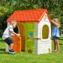 FEBER- Fantasy House Casetta da Gioco, Tradizionale, Grande, 85x108x124 cm
