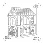 FEBER- Fantasy House Casetta da Gioco, Tradizionale, Grande, 85x108x124 cm