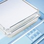 25 Teglie Alluminio Usa e Getta, Vaschette Monouso, Contenitori Alluminio con Coperchio, (M) 24 x 24 cm - Perfette per Cottura a