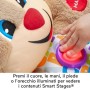 Fisher-Price il Cagnolino Smart Stages Ridi e Impara, Morbido Peluche Educativo con Musica e Canzoni, Giocattolo per Bambini di 
