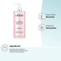 Lierac Latte Micellare Struccante Viso e Occhi Senza Risciacquo, per Tutti i Tipi di Pelle, Formato da 400 ml
