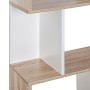 homcom Libreria di Design Scaffale Ufficio Legno Moderna 3 Ripiani 60 × 24 × 111.4cm
