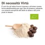 CiboCrudo Farina di Castagne Biologica Cruda, RawOrganic – 500 gr – Prodotto italiano, Farina Crudista Bio, Sana e Naturale,