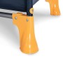 Hauck Dream N Play Lettino da Viaggio per Neonati e Bambini Fino a 15 Kg con Leggero Anti-Ribaltamento, Multicolore  (Giallo/ Bl