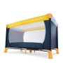 Hauck Dream N Play Lettino da Viaggio per Neonati e Bambini Fino a 15 Kg con Leggero Anti-Ribaltamento, Multicolore  (Giallo/ Bl