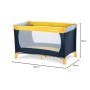 Hauck Dream N Play Lettino da Viaggio per Neonati e Bambini Fino a 15 Kg con Leggero Anti-Ribaltamento, Multicolore  (Giallo/ Bl