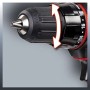 Einhell 4513846 Avvitatore TC-CD 18-2 Li (1 Batteria agli Ioni di Litio, 1,5 Ah, 2 velocità, 38 NM, Luce LED), 18 V, Rosso, Ner