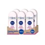 Nivea Pearl & Beauty Deodorante Roll-On in Confezione da 6 x 50 ml, Antitraspirante con Estratti di Perla, Deo Roll che Regola l
