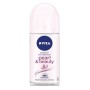 Nivea Pearl & Beauty Deodorante Roll-On in Confezione da 6 x 50 ml, Antitraspirante con Estratti di Perla, Deo Roll che Regola l