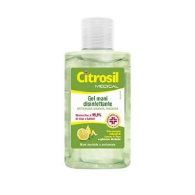 CITROSIL - Gel di Alcool Disinfettante per Mani, Igienizzante Gusto Limone e Timo, per Mani Morbide e Profumate con Proprietà A