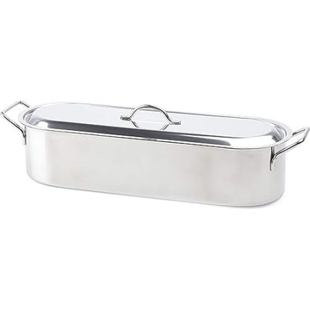 Beka 14700014 - Pentola per Pesce in Acciaio Inox, Adatta a Tutti i Tipi di Cottura, 45 cm