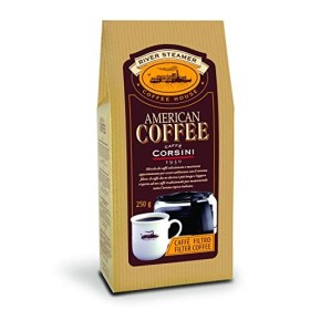 Caffè Corsini - American Coffee Miscela di Caffè Macinato per Caffè Americano, Caffè Lungo e Caffè Filtro, Leggero e Profum