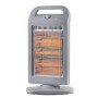 Olimpia Splendid 99396 Solaria Evo S Stufa Alogena 1200 W con Base Oscillante , Grigio