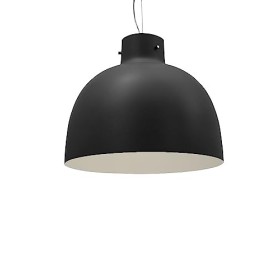 Kartell Bellissima Lampada a Sospensione, Nero, Ø 50 x H 41 cm