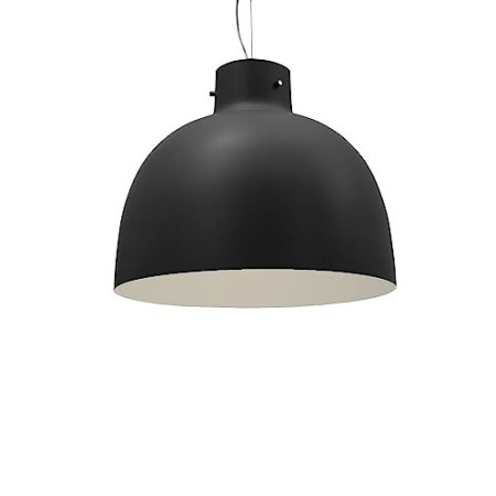 Kartell Bellissima Lampada a Sospensione, Nero, Ø 50 x H 41 cm