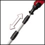 Einhell Tagliasiepi Telescopico a Batteria GE-HH 18/45 Li T-Solo (impugnatura principale inclinabile, senza batteria e caricabat