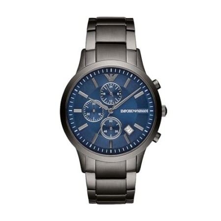 Emporio Armani Orologio Cronografo Quarzo Uomo con Cinturino in Acciaio Inox AR11215