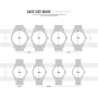 Emporio Armani Orologio Cronografo Quarzo Uomo con Cinturino in Acciaio Inox AR11215