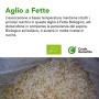 CiboCrudo Aglio a Fette Essiccato Delicatamente al Sole Crudo Bio - 100g - qualità premium,ricco di sali minerali, energizzante