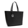ARMANI EXCHANGE Liz-Open Medium Shopping Tote, 28 x 11 x 40 cm, Nero (nero (nero - nero).), 28x11x40 cm (B x H x T)