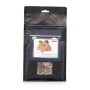 CiboCrudo PanCrackers di Semi di Lino con Cipolla Rossa Bio, Privi di Glutine per Natura, Snack, Alternativa al Pane per Spuntin