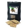 CiboCrudo PanCrackers di Semi di Lino con Cipolla Rossa Bio, Privi di Glutine per Natura, Snack, Alternativa al Pane per Spuntin