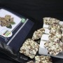 CiboCrudo PanCrackers di Semi di Lino con Cipolla Rossa Bio, Privi di Glutine per Natura, Snack, Alternativa al Pane per Spuntin