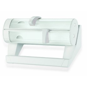 Guzzini Kitchen Active Design Mensola Portarotoli Bis&Tris 40 x 11,5 x H 25,5 cm, Bianco