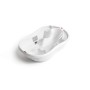 OKBABY Onda - Vaschetta dal Design Ergonomico per il Bagnetto del Neonato 0-12 Mesi - Bianco
