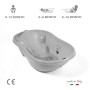 OKBABY Onda - Vaschetta dal Design Ergonomico per il Bagnetto del Neonato 0-12 Mesi - Bianco