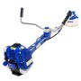Hyundai HYBC5080AV - Decespugliatore con motore a 2 tempi Pro, colore: blu