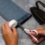 KORBOND Nastro Adesivo per Orlo, 20 m x 2 cm, Non Serve Cucire, Ideale per orli, Jeans, Pantaloni, Abiti da Lavoro, Badge, Gremb