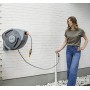 GF GARDEN Rewall 30 Avvolgitubo Automatico a Parete, Grigio