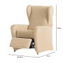 Eysa Italia Ulises Copripoltrona Elastico Relax, Beige, 60 X 90 cm