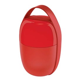 Alessi Food à Porter Lunch Box, Resina Termoplastica, Rosso