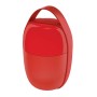 Alessi Food à Porter Lunch Box, Resina Termoplastica, Rosso