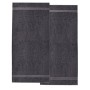 GREEN MARK Textilien - Set di 10 Asciugamani in Spugna di Qualità Premium, 100% Cotone, Grigio Antracite