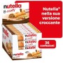 36 NUTELLA B-READY CIALDA DI PANE FARCITA CON NUTELLA SNACK 22 GR BOX ESPOSITORE