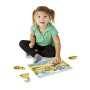Melissa & Doug- Safari Puzzle in Legno, Multicolore, 19054
